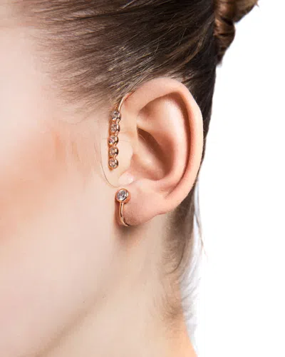 Amorium 18k Rose Gold Vermeil Cz Ear Cuff