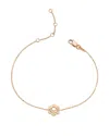 Amorium 18k Rose Gold Vermeil Cz Sacral Chakra Bracelet
