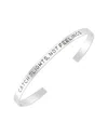 Amorium Silver Plated Cuff