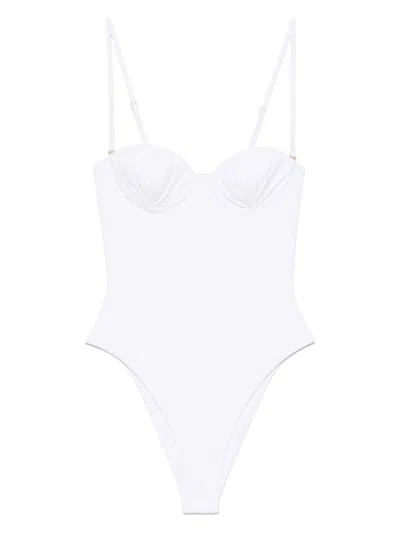 Amotea Serena One Piece Swimsuit In White