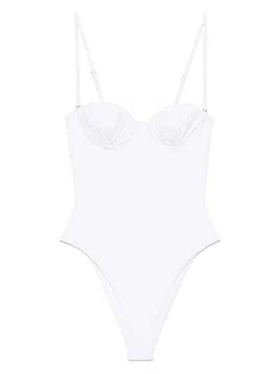 Amotea White Serena Swimsuit