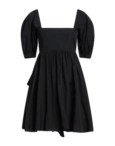 Amotea Woman Mini Dress Black Size 6 Polyester