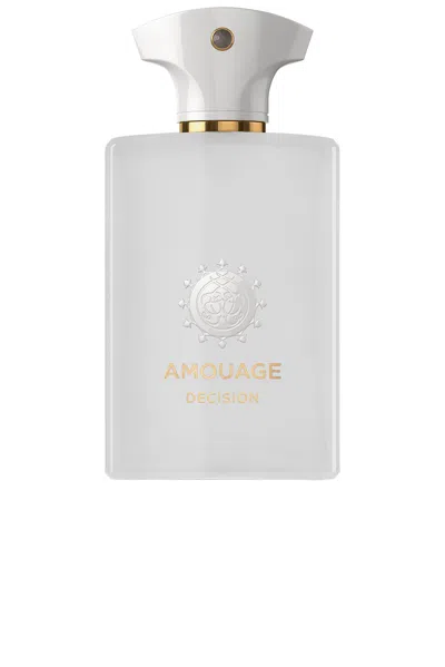 Amouage Decision Eau De Parfum In Transparent