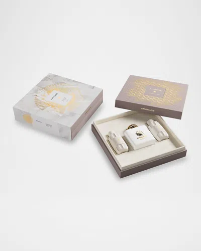 Amouage Gift Of Kings Honour Woman Set In White