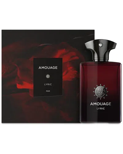 Amouage Men's 3.4oz Lyric Edp In Transparent