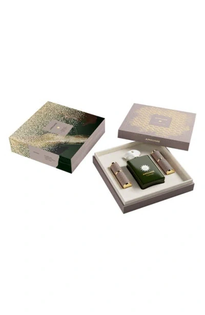 Amouage Purpose Exceptional 3-piece Fragrance Gift Set In Transparent
