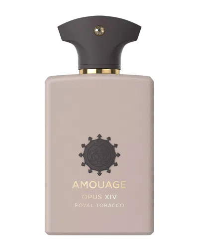 Amouage Unisex 3.4oz Opus Xiv Royal Tobacco Edp In Transparent