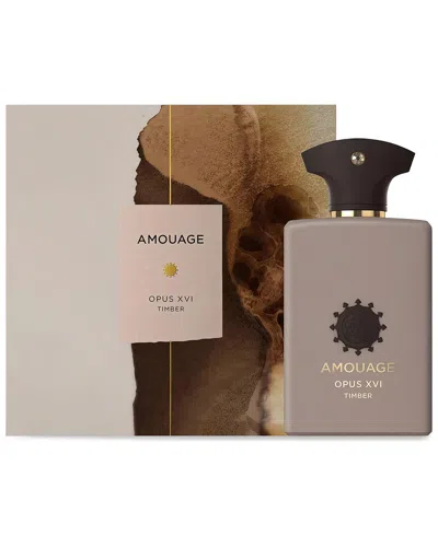 Amouage Unisex 3.4oz Opus Xvi Timber Eau De Parfum In Transparent