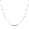 Amour 14k White Gold Diamond Cut Cable Chain Necklace 16 In White