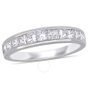 AMOUR AMOUR 1 CT TW PRINCESS DIAMOND ETERNITY RING IN 14K WHITE GOLD