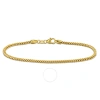 AMOUR AMOUR 1.85MM FRANCO LINK BRACELET IN 10K YELLOW GOLD