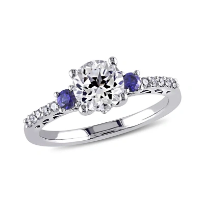 Amour 1/10 Ct Tw Diamond In Blue