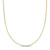 Amour 14k Yellow Gold Diamond Cut Cable Chain Necklace 18 In Yellow