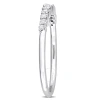 Amour 1/5 Ct Tdw Diamond Semi-eternity Ring In 14k White Gold In White
