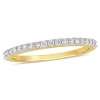Amour 1/5 Ct Tw Diamond Anniversary Band In 10k Yellow Gold In Yellow