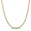 Amour 1.6mm Hollow Round Box Link Chain Necklace In 14k Yellow Gold - 20 In In Yellow