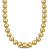 AMOUR AMOUR 18 IN 14-16.5MM GOLDEN SOUTH SEA CULTURED GRADUATED NECKLACE IN 14K YELLOW GOLD