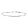 AMOUR AMOUR 1.9MM SNAKE CHAIN BRACELET IN STERLING SILVER