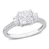 AMOUR AMOUR 2 1/4CT TDW ENGAGEMENT RING IN 14K WHITE GOLD