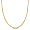 AMOUR AMOUR 2.3MM FRANCO LINK NECKLACE IN 10K YELLOW GOLD