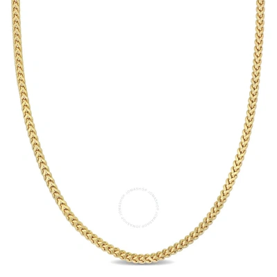 Amour 2.3mm Franco Link Necklace In 10k Yellow Gold