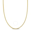 Amour 20-inch Franco Link Necklace In 10k Yellow Gold In Yellow