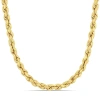 Amour 18 Inch Rope Chain Necklace In 14k Yellow Gold (5 Mm) In Gold