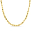AMOUR AMOUR 22 INCH ROPE CHAIN NECKLACE IN 10K YELLOW GOLD (4 MM)