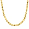 AMOUR AMOUR 24 INCH ROPE CHAIN NECKLACE IN 14K YELLOW GOLD (5 MM)
