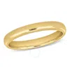AMOUR AMOUR 2.5MM COMFORT FIT WEDDING BAND IN 14K YELLOW GOLD