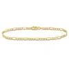 Amour 2.5mm Figaro Bracelet In 10k Yellow Gold In Yellow