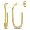 Amour 25mm Hoop Earrings In 10k Yellow Gold In Yellow