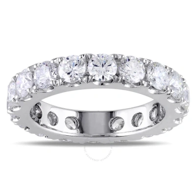 Amour 3 Ct Tw Diamond Full-eternity Band In 14k White Gold