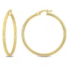 Amour 35mm Hoop Earrings In 14k Yellow Gold In Yellow