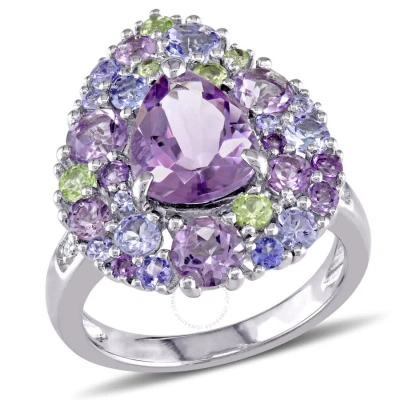 Amour 4 1/2 Ct Tgw Tanzanite In White