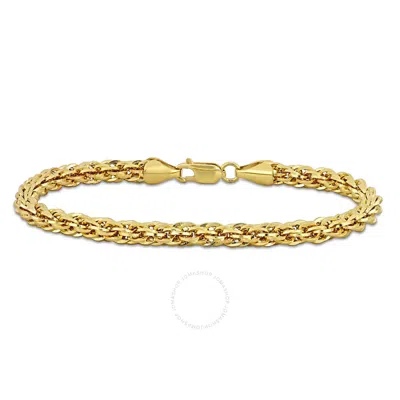 Amour 5mm Infinity Rope Chain Bracelet In 14k Yellow Gold