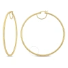 Amour 60mm Hoop Earrings In 14k Yellow Gold (2.5mm Wide) In Yellow