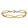 Amour 8mm Oval Link Bracelet In 14k Yellow Gold - 7.5 In In Yellow