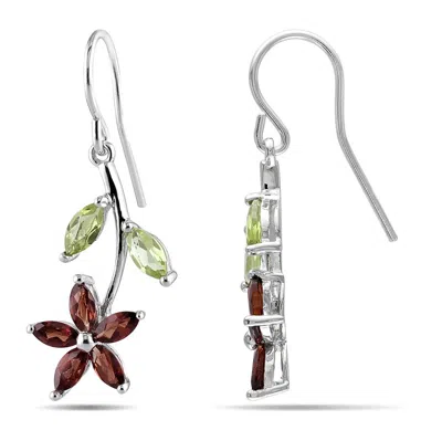 Amour Sterling Silver Charm Earrings Jms003112