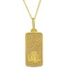 AMOUR AMOUR GEMINI HOROSCOPE NECKLACE IN 10K YELLOW GOLD