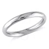 AMOUR AMOUR LADIES 10KW COMFORT-FIT WEDDING BAND 2.5MM (SIZE 4-8)