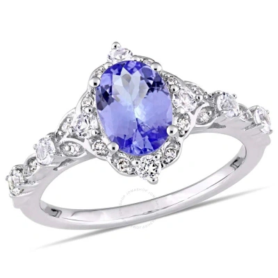 Amour Oval Tanzanite In Metallic