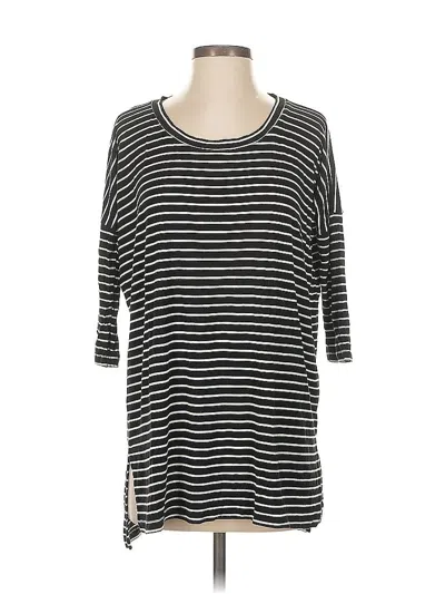 Pre-owned Amour Vert 3/4 Sleeve T-shirt In Black