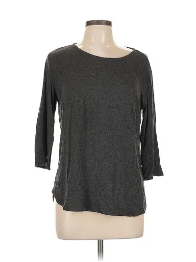 Pre-owned Amour Vert 3/4 Sleeve T-shirt In Gray