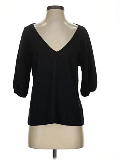 Pre-owned Amour Vert 3/4 Sleeve T-shirt In Black