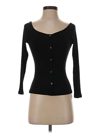 Pre-owned Amour Vert 3/4 Sleeve T-shirt In Black