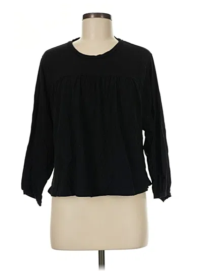 Pre-owned Amour Vert 3/4 Sleeve T-shirt In Black