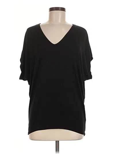 Pre-owned Amour Vert 3/4 Sleeve T-shirt In Black