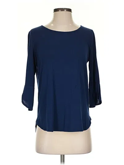 Pre-owned Amour Vert 3/4 Sleeve T-shirt In Blue
