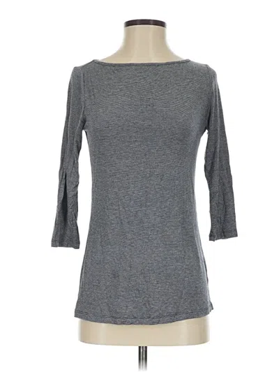 Pre-owned Amour Vert 3/4 Sleeve T-shirt In Gray